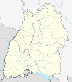 Gärtringen trên bản đồ Baden-Württemberg