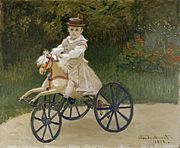 Jean Monet on his hobby horse, 1872, Metropolitan Museum of Art, New York