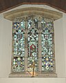 15th-century Perpendicular Gothic east window of St Peter's church