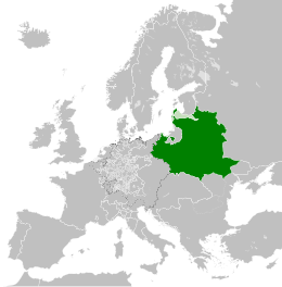 Corona de su Regnu de Polònia e Granducadu de Lituània - Mapa