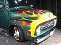 '53-6 F100 with fork flame job, an idea dating to around 1978.[1]