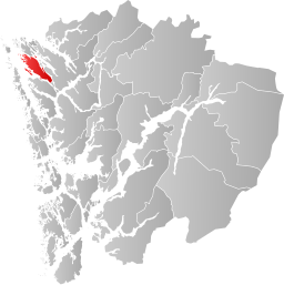 Radøy kommun i Hordaland fylke.