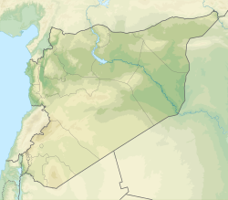 パルミラの位置（シリア内）