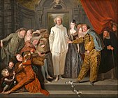 Les Comédiens-Italiens, Antoine Watteau (c. 1720)