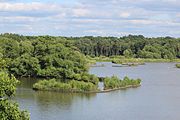 Fleet pond, 'n meer in Fleet