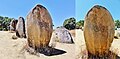 Megalithic spirals, cromlech near Évora