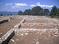 Zona d'habitatges del poblat iber del Castellet de Banyoles, a Tivissa