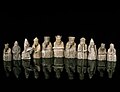 Image 9The 12th-century Lewis chessmen in the collection of the National Museum of Scotland (from History of chess)