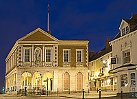 Windsor Guildhall in Windsor, Berkshire also served as market, town hall and courtroom