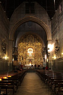 Interior del Santuario de consolación.