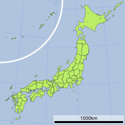 勝山城 (越前国)の位置（日本内）