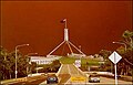 Image 182003 Canberra bushfires, visible from Parliament House (from Wildfire)