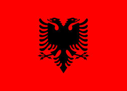 Bandera de Albania