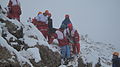 Image 13A mountain rescue team in Iran moving a casualty. (from Mountain rescue)