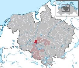 Groß Schwiesow – Mappa