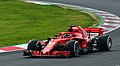 A Ferrari SF71H by Scuderia Ferrari, the oldest surviving and most successful Formula One team.[295]