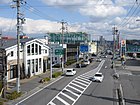 旧道の終点岡崎市井田西町/葵町付近（葵町交差点） （2018年（平成30年）2月）