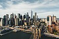 Image 5Skyline of Lower Manhattan in 2021. The term "Skyline" was first used for New York City in 1896. (from Skyline)