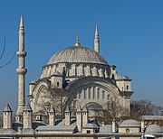 Nuruosmaniye Mosque, Istanbul (mid-18th century), an example of the Ottoman Baroque style