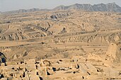 Loess landscape near Hunyuan, Datong, Shanxi Province, China