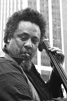 Charles Mingus in 1976.