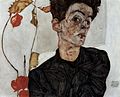 Egon Schiele: Autoportrét s mochyní