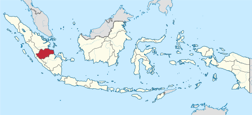 Wawidangan Jambi ring Indonésia