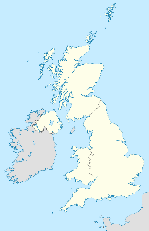 2015–16 Pro12 is located in the United Kingdom