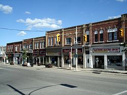 Shelburne's Town Centre, at the intersection of Highway 89 and Highway 10