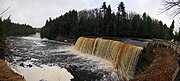 Upper Tahquamenon falls Panoramic view