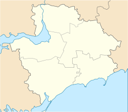 Sokolivka is located in Zaporizhzhia Oblast