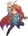 The character ;adeline from Celeste.