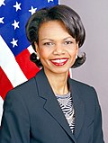 Condoleezza Rice 2007, 2006, 2005, kaj 2004 (finalinto en 2008)