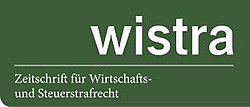 Wort-Bild-Marke der Fachzeitschrift wistra