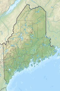 Location of Umsaskis Lake in Maine, USA.