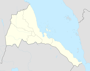 Assab trên bản đồ Eritrea