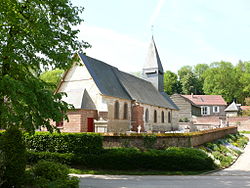 Skyline of Oursel-Maison