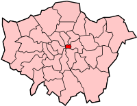 Shown within Greater London