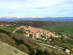 Skyline of Rocca di Cambio