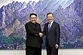 Image 31The third Inter-Korean Summit, which was held in 2018, between South Korean president Moon Jae-in and North Korean supreme leader Kim Jong Un. It was a historical event that symbolized the peace of Asia. (from History of Asia)