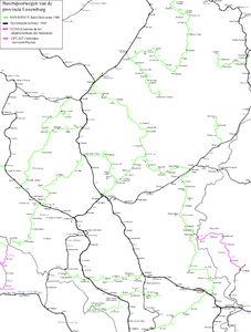 Buurtspoorwegen van de provincie Luxemburg