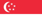 Vlag van Singapoer