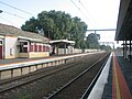 South-west bound view from Platform 2, September 2005