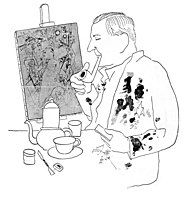 Adolf Hoffmeister, Georg Grosz, 1930