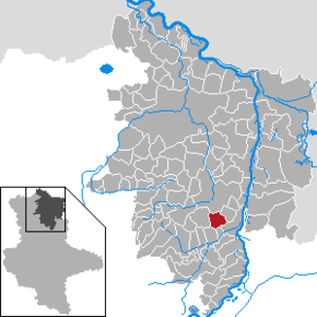 Poziția Heeren pe harta districtului Stendal