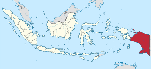 Wawidangan Papua ring Indonésia