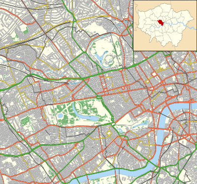 List of British royal residences is located in City of Westminster