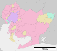 聖徳寺 (名古屋市)の位置（愛知県内）