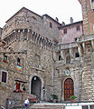 Entrada do castelo de Mentana