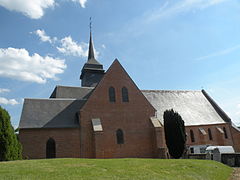 L'église....